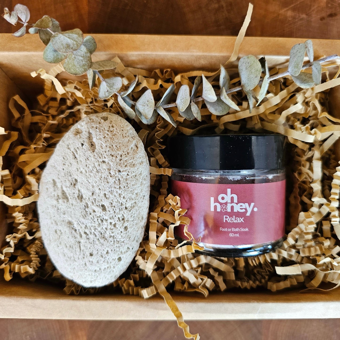 Salt Soak and Pumice